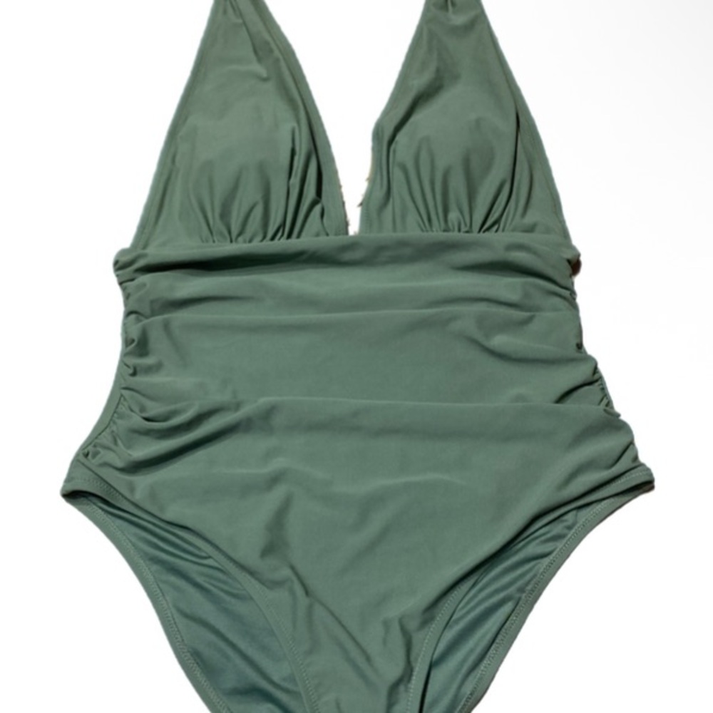 Cupshe XL Sage Green one piece swim